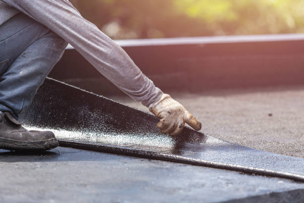 Professional Waterproofing technician working in Tiffin, OH